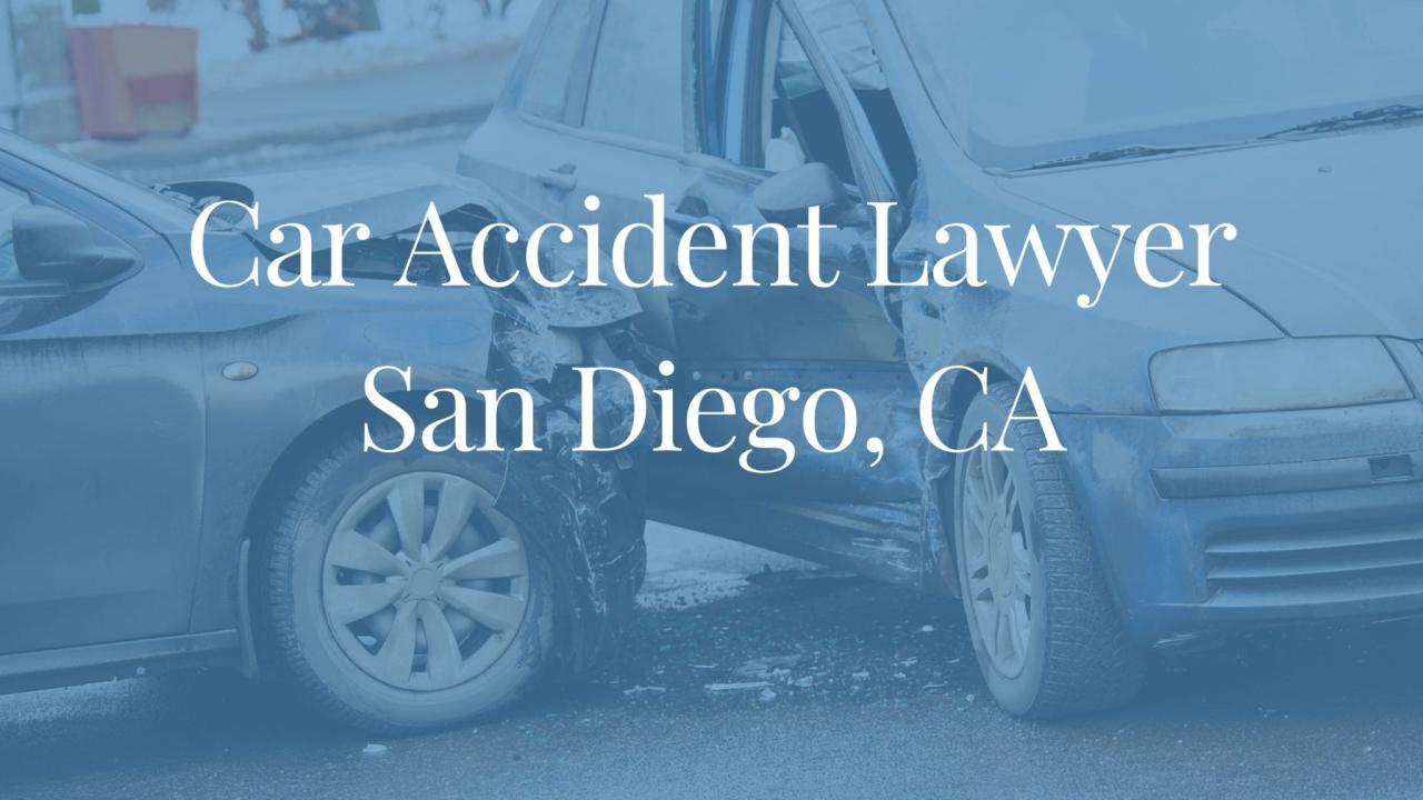 san diego car accident lawyer